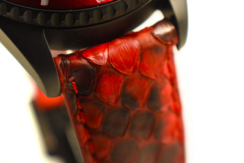 Mass Produced Custom Designed Core Timepieces Exotic Leather Watch Strap