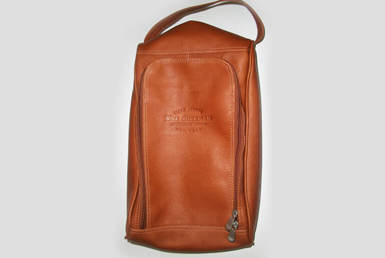 Leather Golf Shoe Bag The Atlas Network