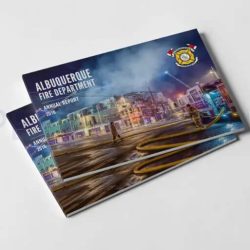 Albuquerque Fire Department Report Print Peterman Design Firm covers
