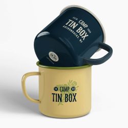 Mass Produced Custom Designed Enamel Mug Design