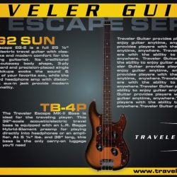 Traveler Guitar Sweetwater Ad